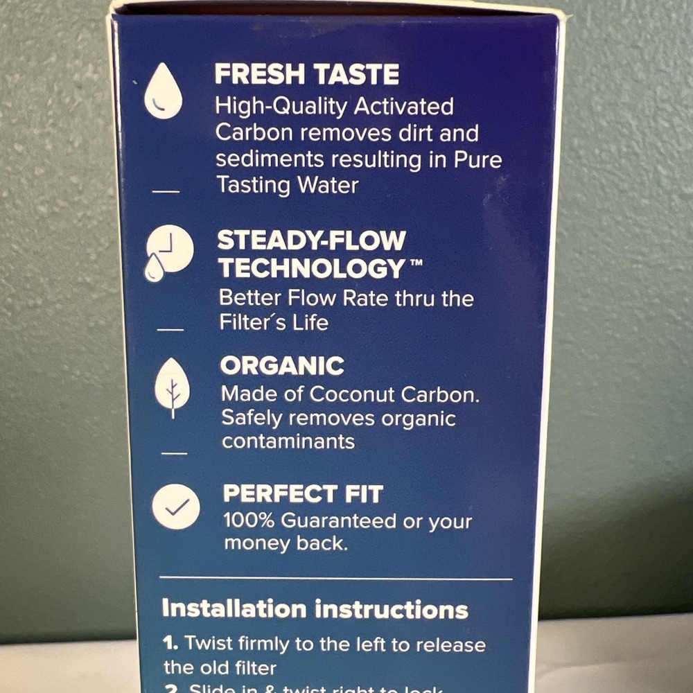 New- Crestflow Refrigerator Water Filter – Compatible with‎ Samsung DA97-00020B - Picture 4 of 9